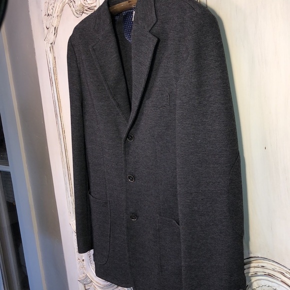 Men’s Joseph Abboud Comfortable Knit Three Button Blazer Jacket Size Medium - Picture 3 of 13